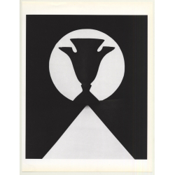 Horst P. Horst: Giacometti Vase 1989 (Sheet-Fed Gravure 1992: Form Horst 27 x 35.5 CM)