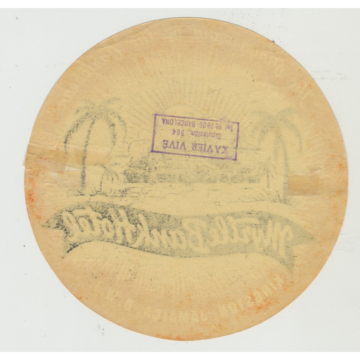 Myrtle Bank Hotel - Kingston / Jamaica (Vintage Luggage Label)