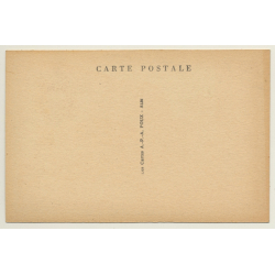 30114 Nages-Et-Solorgues / France: Place Du Griffon (Vintage PC ~1930s/1940s)