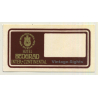 Beograd / Serbia: Inter - Continental *1 (Vintage Self Adhesive Luggage Label / Sticker)
