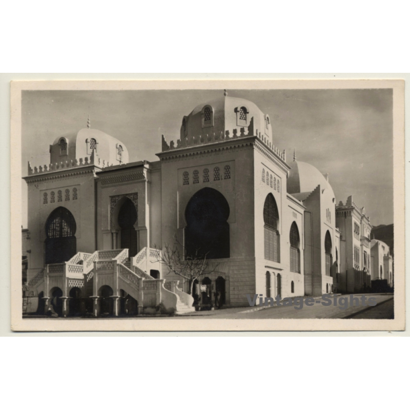 Blida / Algeria: Halle Aux Tabacs (Vintage RPPC 1949) Blida / Algeria: Halle Aux Tabacs (Vintage RPPC 1949)