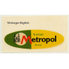 Brno / Czech Republic: Hotel Metropol (Vintage Roll On Luggage Label)