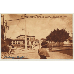 Martinique: Le Palais De Justice / Rue Ernest Renan Et Schoelcher (Vintage PC 1954)