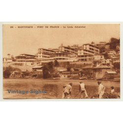 Martinique: Le Lycée Schoelcher (Vintage PC 1954)