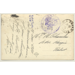 Kasba Tadla: Bureau De Renseignement / Field Postmark (Vintage RPPC 1937)