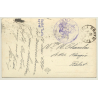 Kasba Tadla: Bureau De Renseignement / Field Postmark (Vintage RPPC 1937)