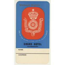 Bailey's Hotel - London / England (Vintage Luggage Label)