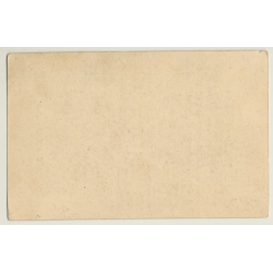 Pretty Pensive French Nude / Boudoir (Vintage PC ~1900s)