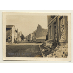 Saint-Hilaire-Le-Grand: Après Bombardement WW1 (Vintage Photo ~1910s)