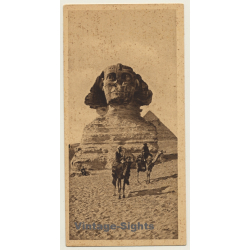 Lehnert & Landrock: Cairo No. 7 The Great Sphinx (Vintage PC ~1930s)