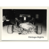Nivelles-Baulers GP: Formula 1 Car In Pit Garage / Mechanic (Vintage Photo 1972)
