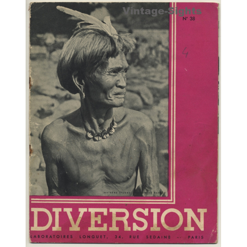 Diversion N° 38: Les Philippines / Ethnic (Vintage Journal ~1930s)