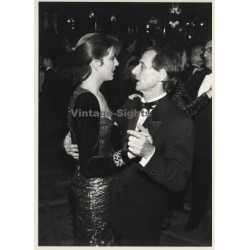 Caroline De Monaco & Marc Bohan At Maxim's (Vintage Press Photo 1985)