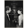 Stephanie De Monaco & Patrick Poivre D'Arvor At Maxim's (Vintage Press Photo 1985)
