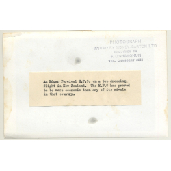 New Zealand: Edgar Percival E.P.9 / Top Dressing Flight (Vintage Photo ~1970s/1980s)