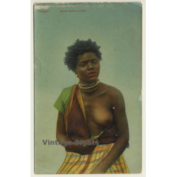 Tanger: Jeune Esclave Arabe / Semi Nude - Ethnic (Vintage PC Arévalo)