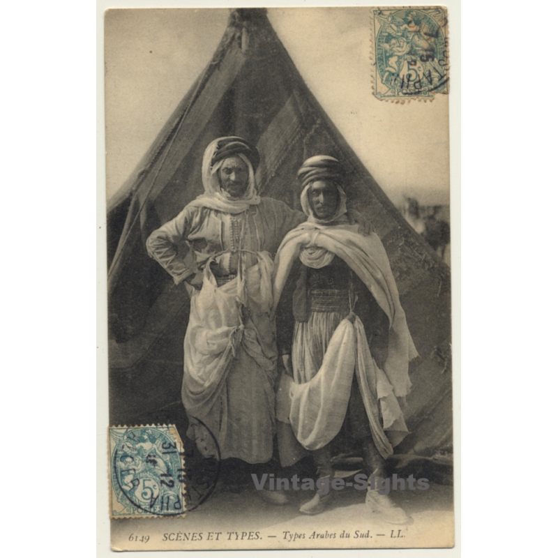 Scènes Et Types: Arabes Du Sud / Ethno (Vintage PC LL. 1912)