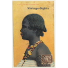 Type Of A Young Sudanese Girl / Hairstyle - Ethno (Vintage PC ~1910s)