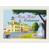 Moss Hotel & Restaurant - Moss / Norway (Vintage Luggage Label)