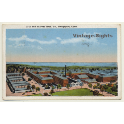 Bridgeport, Conn. / USA: The Warner Bros Co. (Vintage PC 1918)