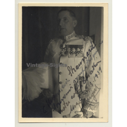 René Straunard ? Vet - Polo - Belgian Uniform (Vintage Photo 1939)