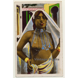 Maghreb: Jeune Femme De Tunisie / Semi Nude - Ethnic (Vintage PC 1931)