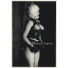 Mature Woman In Fetish Corset *2 / Cuffs - BDSM (Vintage Photo GDR ~ 1960s)