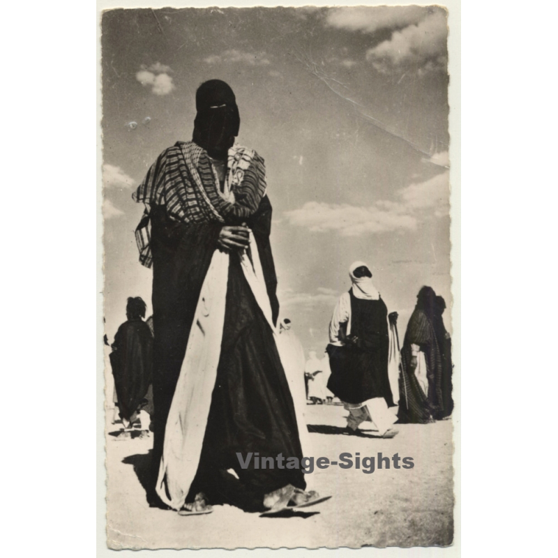 Sahara: Le Targui - Touareg - Ekerbey - Turban (Vintage RPPC Ethnic)
