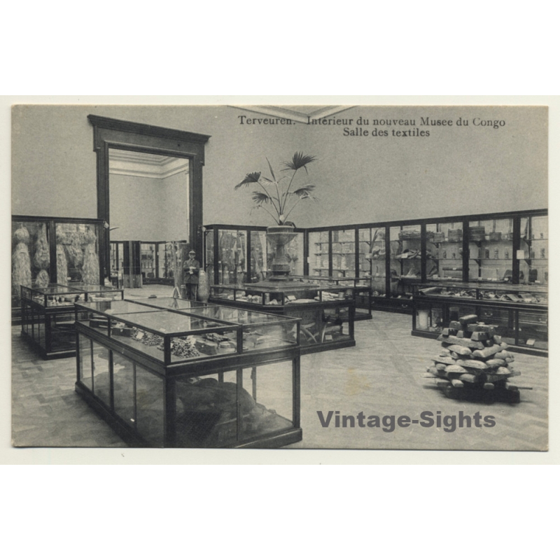Musée Du Congo / Tervueren: Salle De Textiles (Vintage PC ~1910s)