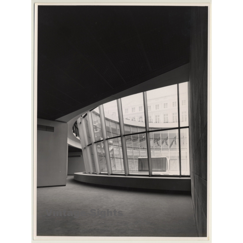 Bruxelles: Musées Royaux Des Beaux Arts De Belgique *6 / Niveau -6 Architecture (Vintage Press Photo 1984)