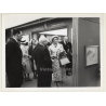 Grace Kelly Visits Museum / Hermès Kelly Bag (Vintage Press Photo ~1950s)