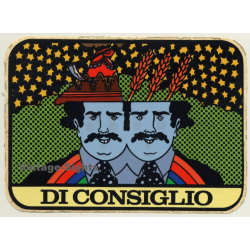 Di Consiglio / Italian Fashion Distribution (Vintage Sticker 1980s)