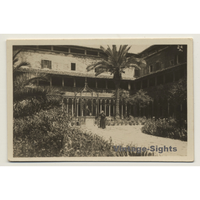 Mallorca / Baleares: Claustro Sant Francesc / Basilica - Monastery (Vintage Photo 1932) Mallorca / Baleares: Claustro Sant Francesc / Basilica - Monastery (Vintage Photo 1932)