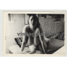 Voluptuous Nude With Huge Breasts 5 / Poder Popular (Vintage Photo: Spain 1960s/1970s)