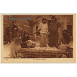 Lehnert & Landrock N° 224: Danseuses Arabes / Ethnic (Vintage PC ~1920s)