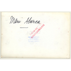 Bruxelles / Belgium: Anti Franco Student Demonstrations (Vintage Press Photo ~1960s)