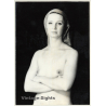 Upper Body Of Natural Nude With Headscarf (Vintage Photo Germany ~ 1960s)