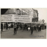 Bruxelles / Belgium: Anti Franco Student Demonstrations *2 (Vintage Press Photo ~1960s)