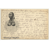 Tunisia: Topless Mabrouka Female / Risqué - Ethnic (Vintage PC 1901)