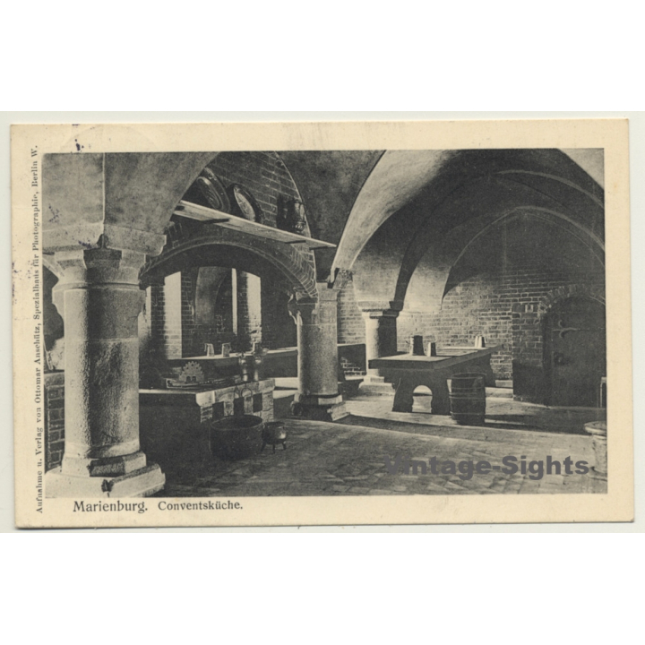 Marienburg - Malbork / Poland: Conventsküche - Westpreußen (Vintage PC 1914)