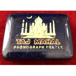 Taj Mahal Phonograph Needles (Vintage Tin & Needles ~ 1950s)