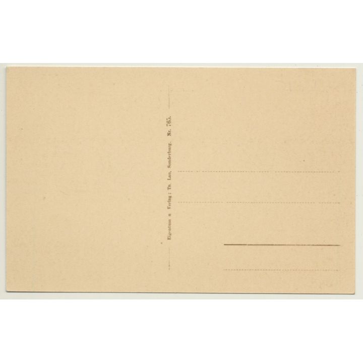 Sonderburg / Denmark: Pantonbrücke - Panton Bridge (Vintage PC)