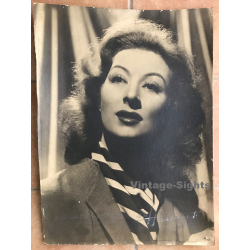 Studio Harcourt / Paris: Greer Garson (Large Vintage Cinema Photo 1940s