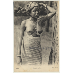 Africa: Beauté Noire / Semi Nude - Ethnic (Vintage PC...