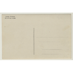 3 Swans On Lake / Poultry (Vintage Cellofix RPPC ~1910s)