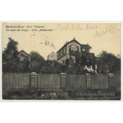 Serbia: Le Bain De Vrnjci Villa Katharine (Vintage Postcard 1911)