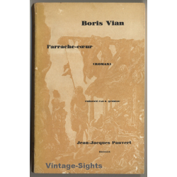 Boris Vian - L'Arrache-Coeur (Vintage Book J.J. Pauvert 1965)