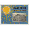 Grad Hotell Stadstradgarden - Karlstad / Sweden (Vintage Luggage Label)
