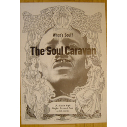 The Soul Caravan - What Is Soul? (Vintage CBS Promo Poster)