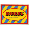 Diesel Denim Label - Jeans (Vintage Sticker ~1980s)